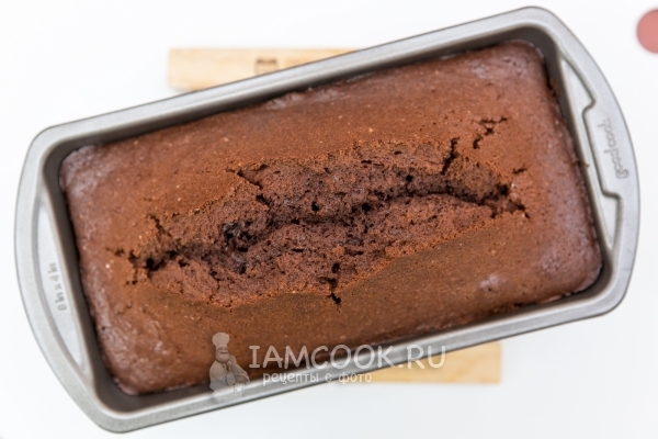 Rezept für Schokoladenkuchen auf saurer Sahne
