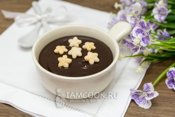 Recipe for chocolate sauce on boiled condensed milk