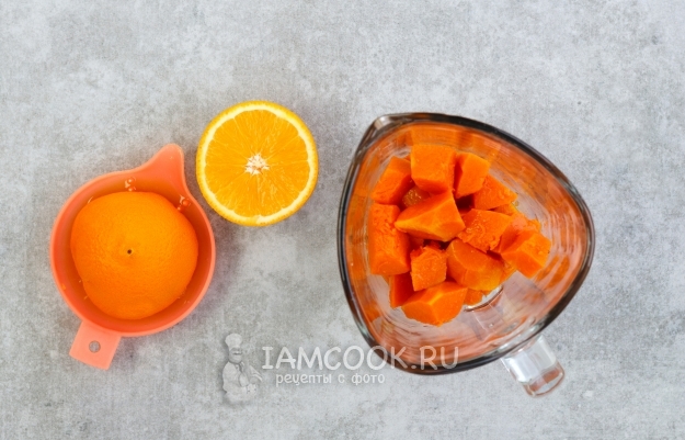 Exprime el jugo de una naranja
