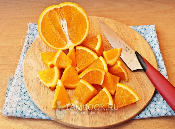قطع البرتقال