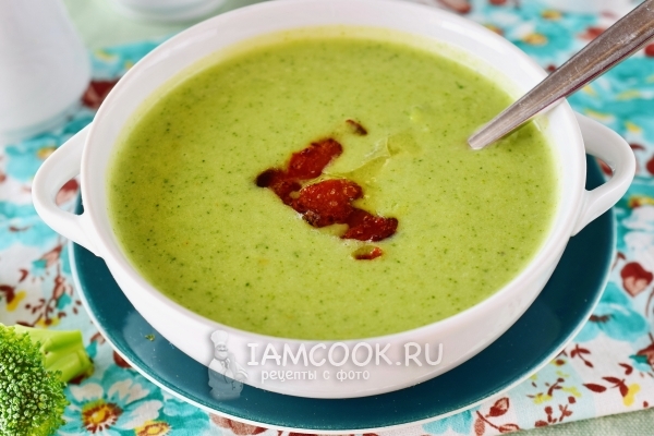 Рецепта за супа-сметана (крем супа) от броколи със сметана
