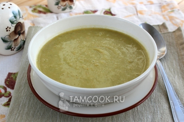 Ricetta per zuppa di purè di broccoli in un multicrew