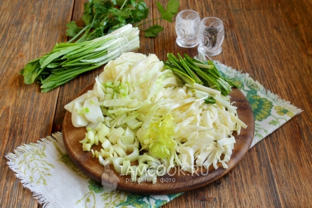 切蔬菜