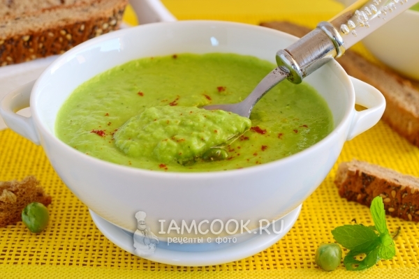 凍った緑豆のスープピューレのレシピ