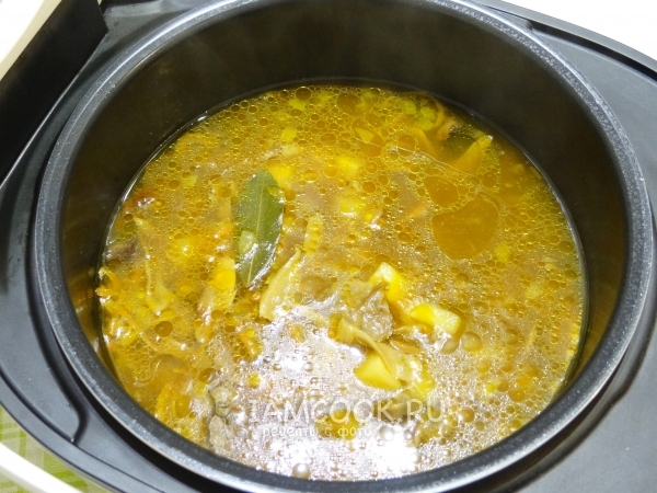 Boil soup