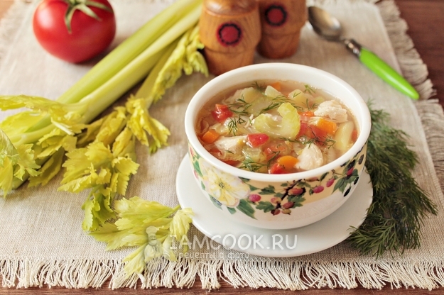 Рецепта за супа с целина и пиле