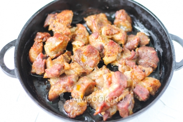 פרוסות בשר חזיר בתנור