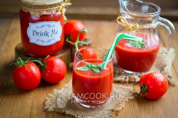 家中冬季番茄汁的配方
