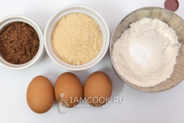 Ingredients for Bounty cake
