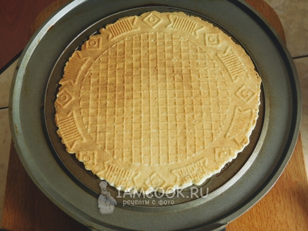 To fry the wafer