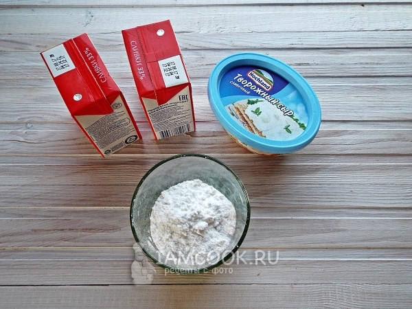 Ingredients for Cream