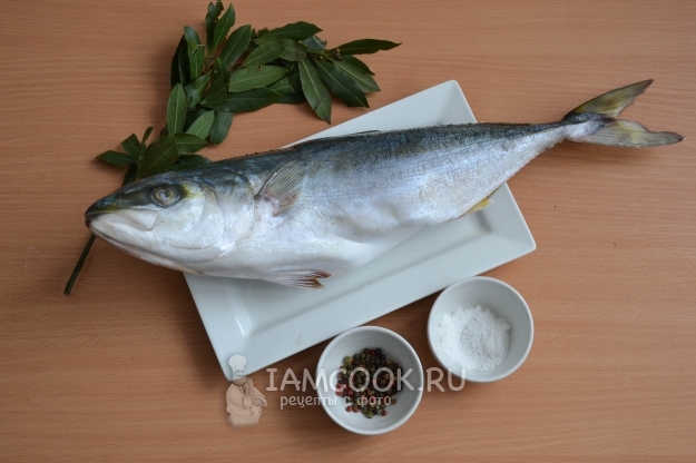 Ingredientes para el atún en su jugo