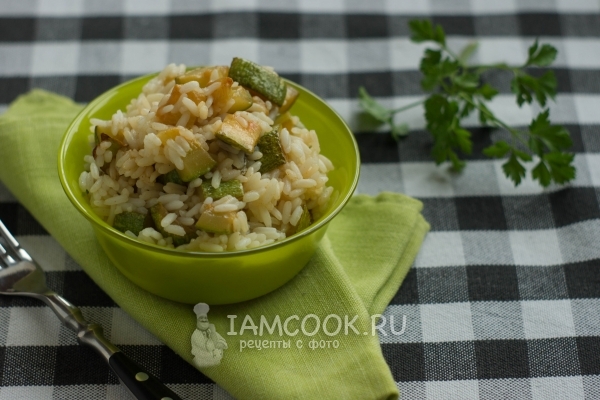 Συνταγή μαϊντανό κολοκυθάκια με ρύζι