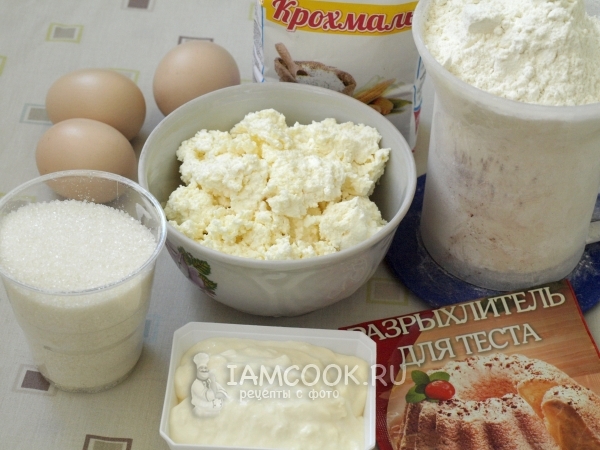 Ingredienser til ostemasse kager uden smør