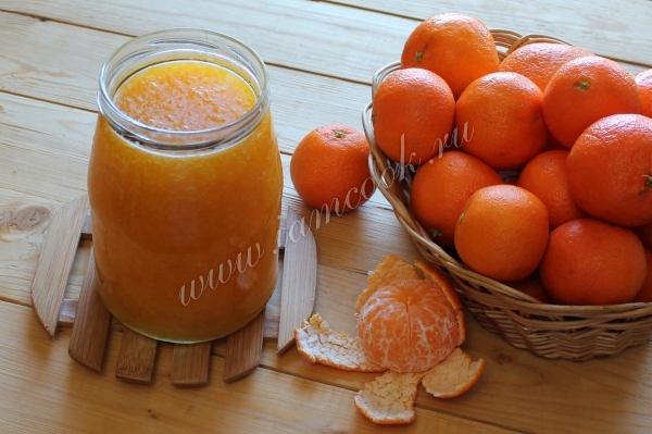 Recepty na džem z mandarinek
