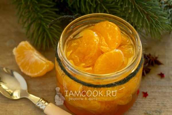 Resep untuk selai dari jeruk keprok wedges