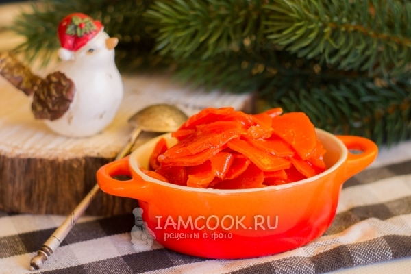 Photo of carrot jam for the winter