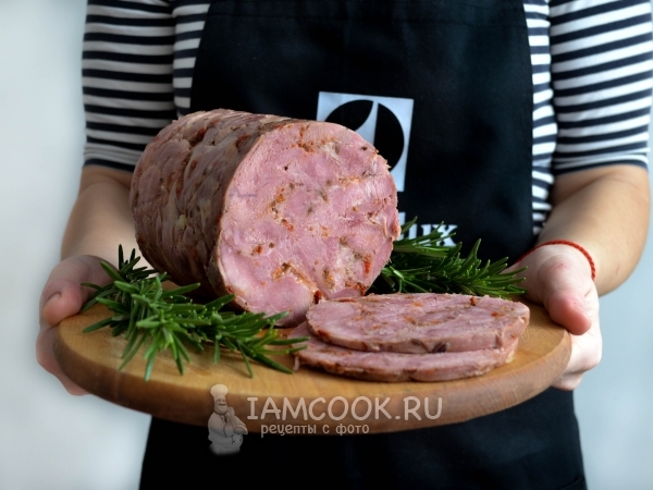 لحم الخنزير من تركيا في المنزل