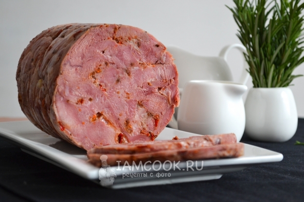 صور من لحم الخنزير من تركيا في المنزل (في لحم الخنزير)