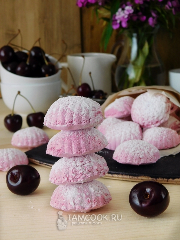 A agar-agar cseresznye marshmallows receptje