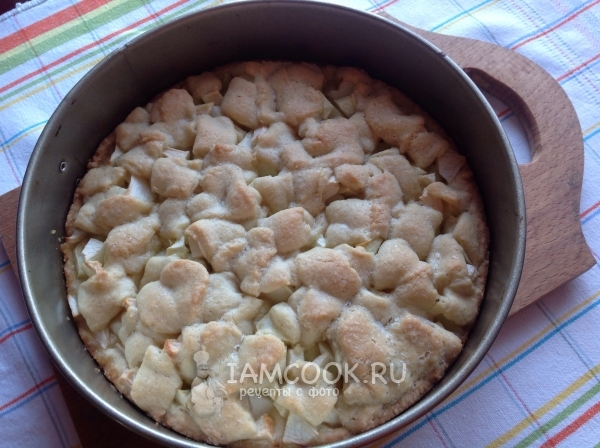 Συνταγή πίτας μήλων από σύντομη ζύμη