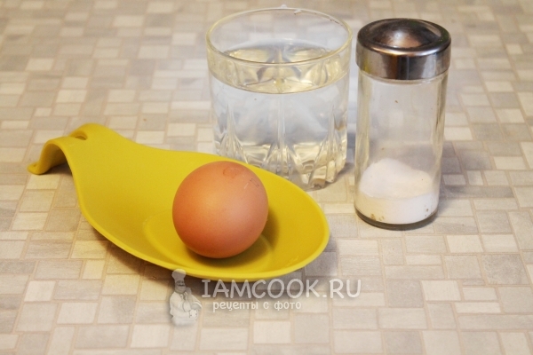 מצרכים לביצים חרושות בתנור מיקרוגל