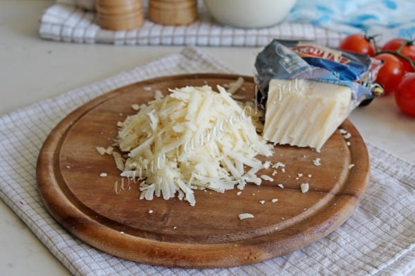 チーズ、すりおろした