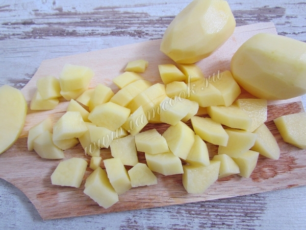 Картофи за зелен борш