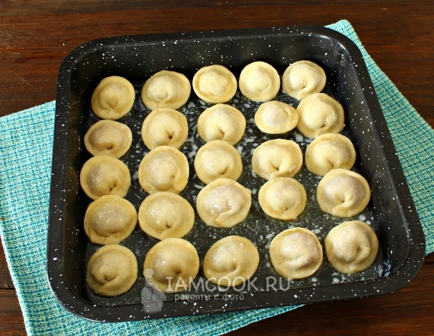 Sæt dumplings i form